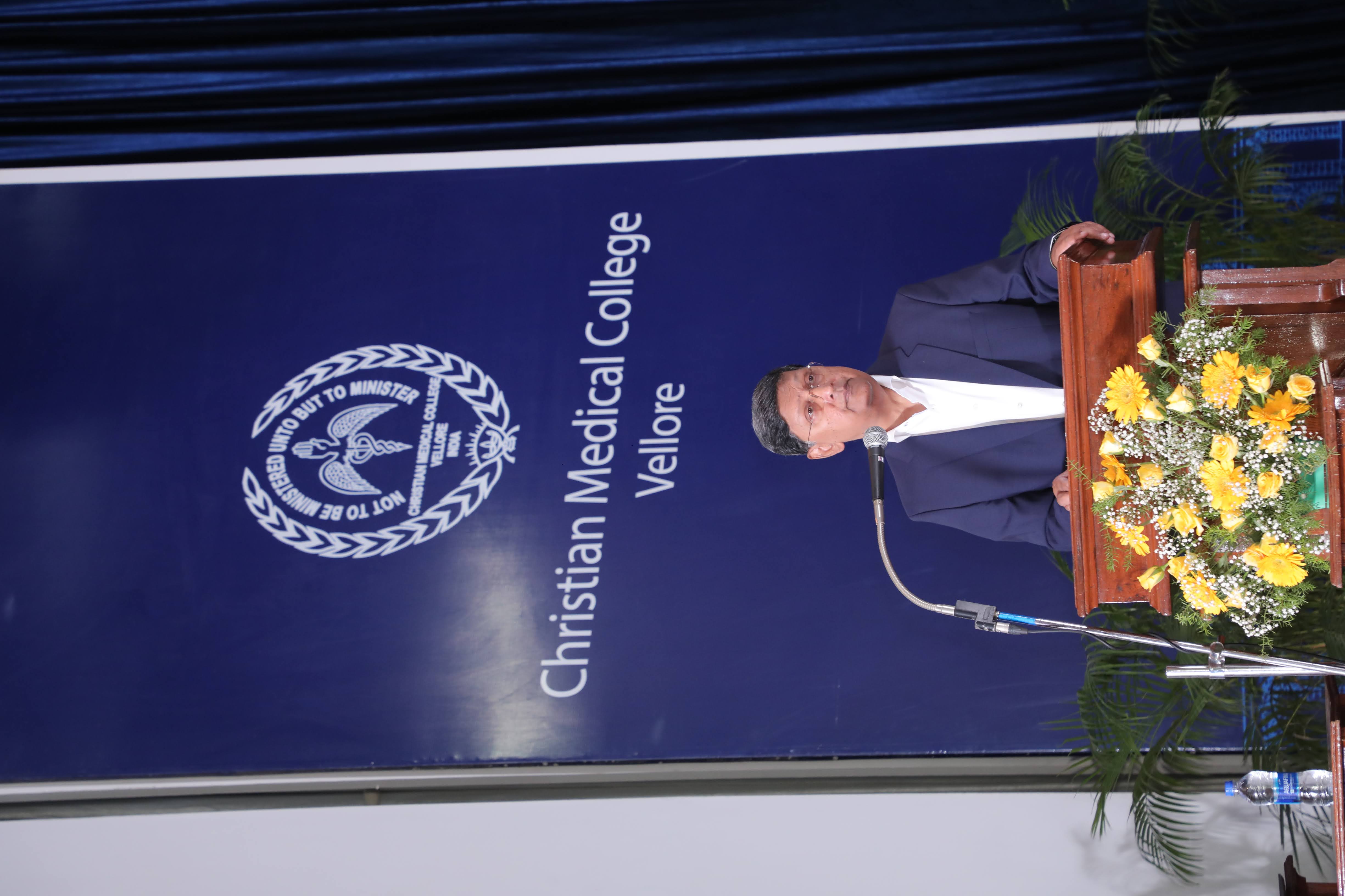 Dr GC delivering 12th Ida Scudder Oration.JPG